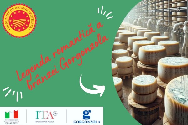 Legenda romantică a brânzei Gorgonzola