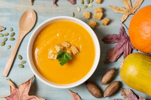 Supa crema de dovleac - un preparat fin si aromat