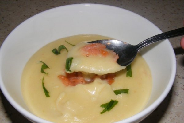 Supa Crema de Somon Afumat