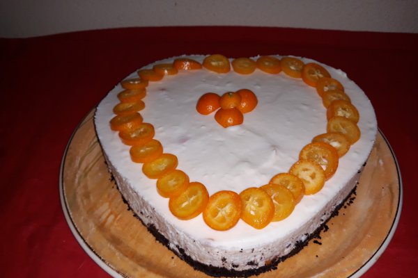 Cheesecake cu kumquat