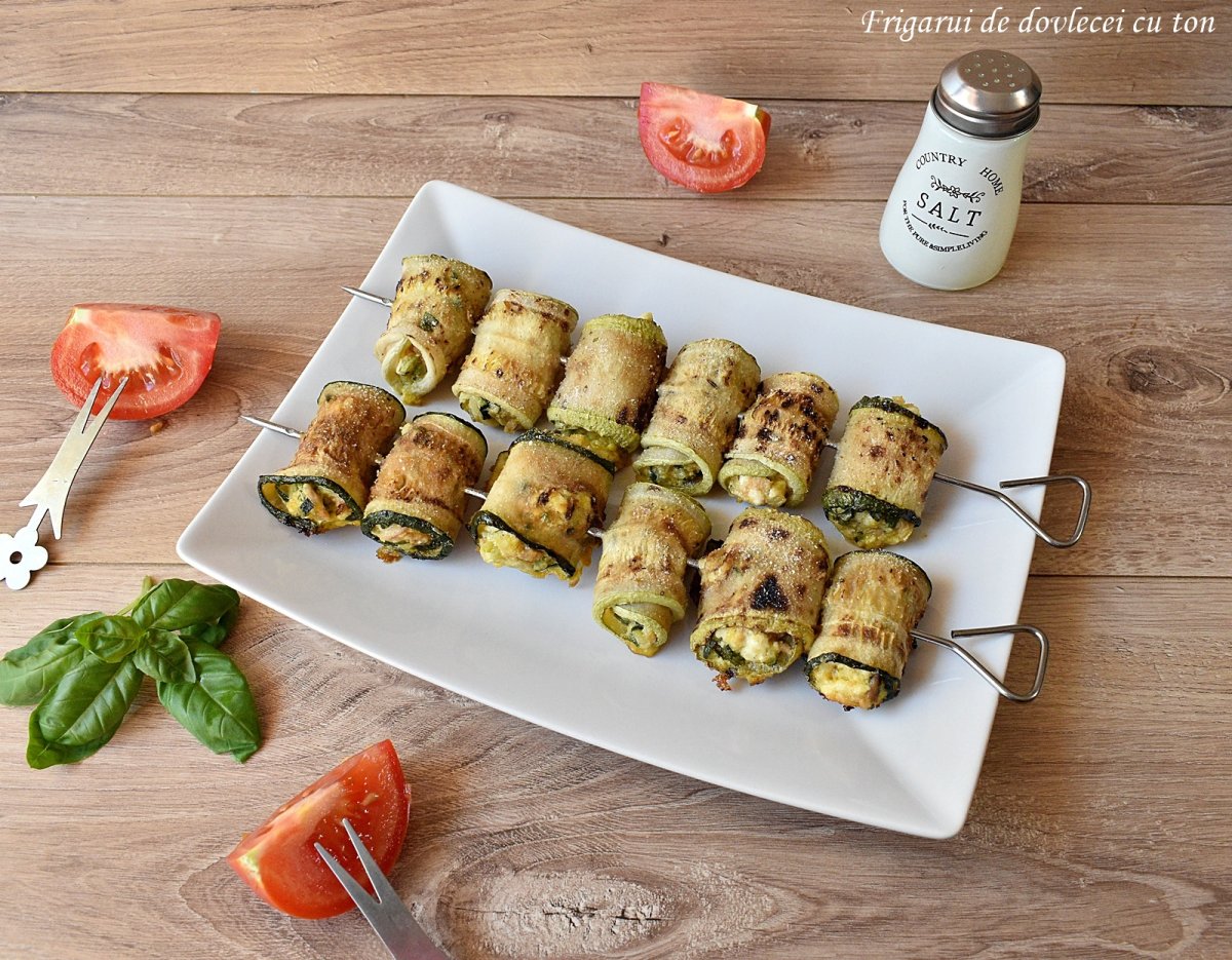 Frigarui de dovlecei cu ton